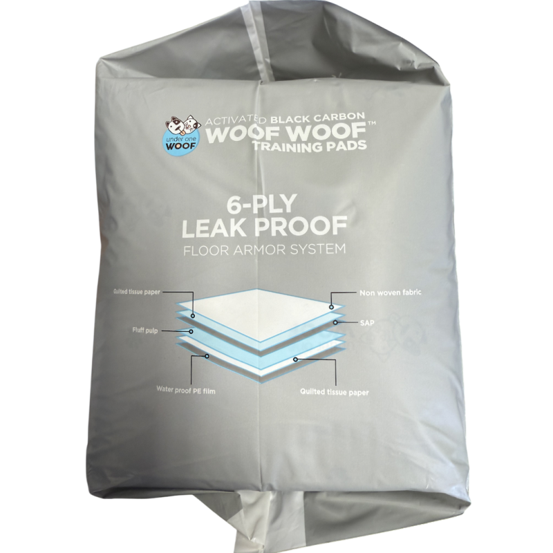 Premium Charcoal-Infused Puppy Training Pads - (23.5 x 23.5)