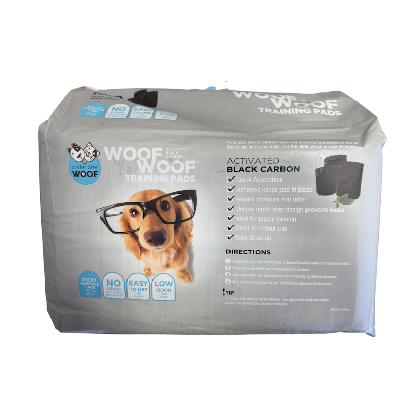 Premium Charcoal-Infused Puppy Training Pads - (23.5 x 23.5)