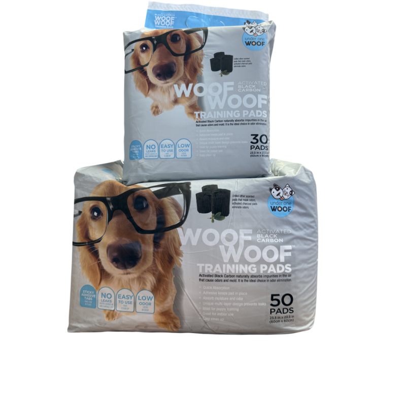 Premium Charcoal-Infused Puppy Training Pads - (23.5 x 23.5)